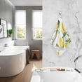 thumbnail image 6 of Lemon and Leaves Cotton Face Towels Absorbent Hand Towel Soft Bathroom Towel for Kitchen Hotel Decoration, 6 of 7