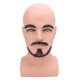 thumbnail image 2 of Cabeza De Maniquí Masculino Con Barba, Fácil De Limpiar En Forma De W Barba Barbero Cabeza De Maniquí Masculino Profesional Para Práctica De Recorte, 2 of 7