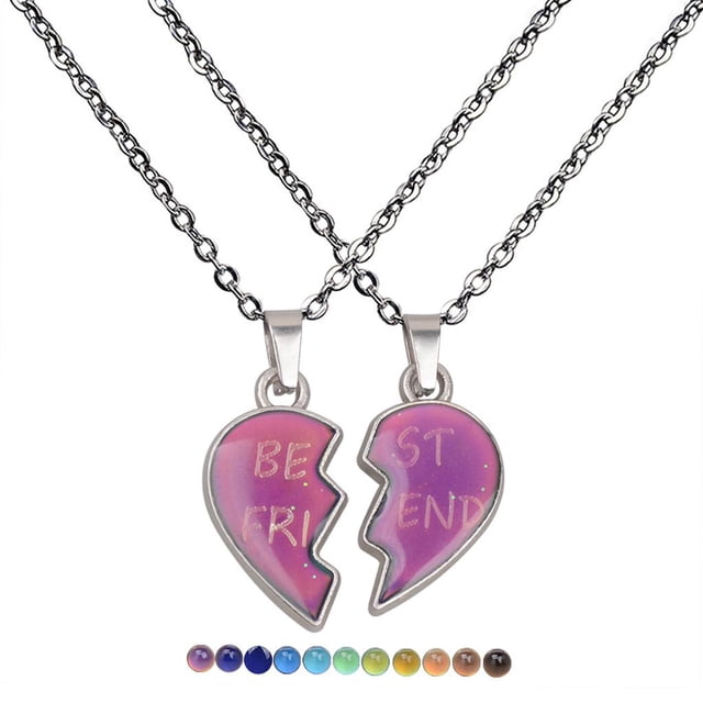 Collar Con colgante jinwen Colorido Moda Romántico Pareja