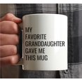 thumbnail image 3 of Andaz Press 11oz. Funny Coffee Mug Gag Gift, My Favorite Niece Gave Me This Mug, 1-Pack, Birthday Christmas Sarcastic Humor Gifts For Aunt And Uncle Mug Aunt Mug Gag Gifts For Uncle Best Uncle Mug, 3 of 7