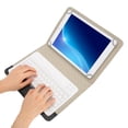 thumbnail image 2 of Big Screen Mobile Phone Protective Tablet Laptop PU Leather Universal Case,  Keyboard, PU Protective Case Cover, For /IOS/WIN For Business Officee, 2 of 8