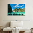 thumbnail image 2 of Elephant Stock Maya Bay Ko Phi Phi Wall Art - Horizontal Canvas Wall Art - Living Room Wall Decor - Beach Canvas - Blue And Gray Decor - 39" x 26", 2 of 8