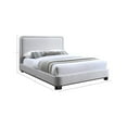 thumbnail image 3 of Meridian Furniture Nolita Grey Linen Textured Fabric Queen Bed, 3 of 7