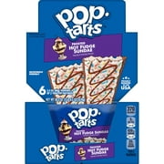 Pop-Tarts Frosted Hot Fudge Sundae Instant Breakfast Toaster Pastries, Shelf-Stable, Ready-to-Eat, 20.3 oz, 12 Count Box