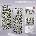 thumbnail image 5 of Magnetic Designed for Samsung Galaxy S22 Case Clear Compatible with MagSafe Cute Leopard Print Pattern Soft TPU Bumper Shockproof Anti-Scratch Slim Phone Cover for Samsung Galaxy S22,Black, 5 of 8