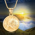 thumbnail image 7 of Sun Mountain and Sea Pendent for Ashes and Chain Cremation Jewelry for Ashes Perfume Memory Necklace for Men Women, 7 of 7