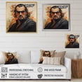 thumbnail image 4 of Designart "Portrait popart Steven Seagal" Celebrity Wall Art Print, 4 of 5