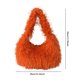 thumbnail image 2 of Bolso de mano peludo lindo para mujer Bolso de compras peludo de piel sintética Bolso suave Y2K de moda para exteriores, 2 of 6