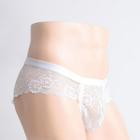 

Men Panties - White as