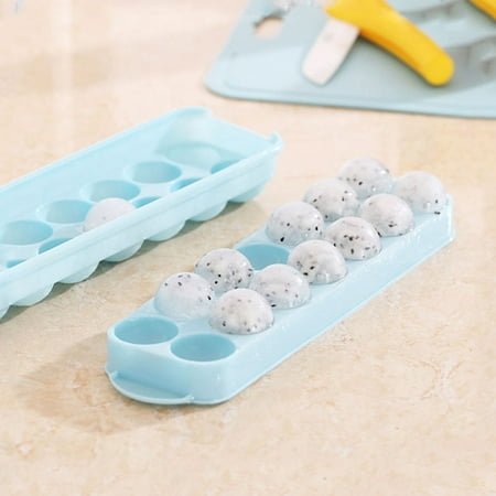 

Ice Cube Tray Ball Maker Sphere Round Whiskey Cocktail Drinks Mold Summer DIY Tool Reusable