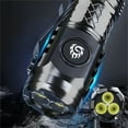 thumbnail image 3 of Rungungde Three-Eyed Monster Mini Flashlight - Rechargeable Flashlights High Lumens Flash Light, Mini Flash Super Power Flashlight, Portable LED Flashlights for Outdoor Camping Hiking Travel, 3 of 7