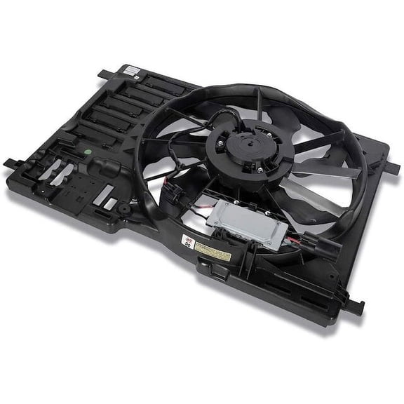 Radiator Fan Assembly - Compatible with 2013 - 2016 Ford Escape Sport Utility 4-Door 2.0L 4-Cylinder Turbocharged DOHC GAS 2014 2015