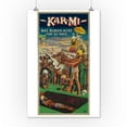 thumbnail image 1 of Kar - Mi Vintage Poster USA c. 1914 (12x18 Art Print, Wall Decor Travel Poster), 1 of 1
