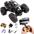 thumbnail image 3 of Injueey Coche de Control remoto de 2,4 Ghz, cámara WiFi RC, aleación, camión todoterreno, juguete de pasatiempo eléctrico de carreras rápidas de Accesorios para aéreos, 3 of 6