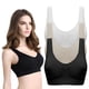 thumbnail image 2 of Pack de 3 sujetadores deportivos para mujer, sin aros, para yoga, sin mangas, push up de alta intensidad, 2 of 2