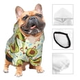 thumbnail image 4 of Uemuo Avocado Doing Sport for Winter Dog Hoodie Sweatshirts with Pockets Warm Dog Clothes for Small Dogs Chihuahua-XX-Large, 4 of 8