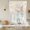 Beige, variant on Happy Easter Tie Up Curtains 45 Inches Long, Kitchen Window Curtains Over Sink, Spring Easter Bunny Eggs Floral Gray Wooden Small Window Curtains Shade Balloon Curtains Valances for Bedroom 34"x45"