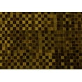 thumbnail image 1 of Ahgly Company Machine Washable Indoor Rectangle Abstract Yellow Modern Area Rugs, 5' x 7', 1 of 4