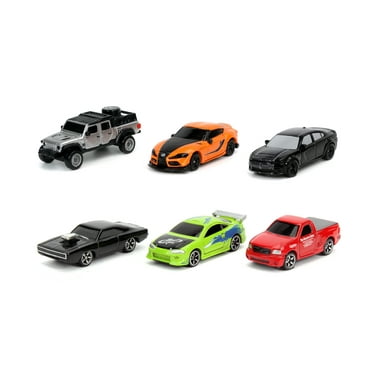 Jada Toys Fast & Furious 1.65" 6-Pack Nano Die-cast Cars Model Vehicles