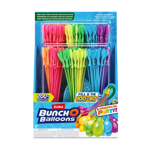 Bunch O Balloons Tropical Party 200+ Water Balloons by ZURU
