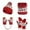 A-Wine353, variant on Bibifish 4 PCS Scarf Hat Glove Sets For Women Winter Neck Warmer Beanie Hats With Mitten And Gloves Soft Thermal Knitted Lined Ladeis Scarf Hat Glove Sets