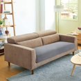 thumbnail image 2 of Housse de Coussin Extensible Housse de Coussin de Canapé Protecteur de Meubles Housse de Siège de Canapé pour Canapé Housse de Coussin 1 Pce pour Causeuse, Gris Clair, 2 of 7