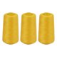 thumbnail image 1 of Hilo Serger ANGGREK Hilo de Coser Hilo de Bordar Alta Resistencia Amarillo 3 Piezas, 1 of 8