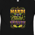 thumbnail image 4 of Inktastic Mardi Gras Time Mask Beads Boys or Girls Toddler T-Shirt, 4 of 5