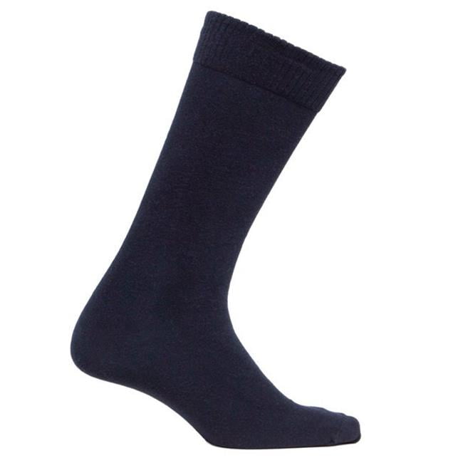 Sugar Free Sox 12101 Mens Crew Diabetic Socks, Black Pack of 3