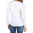 thumbnail image 2 of Playera Mujer Dama Slim Fit Muy Comoda De Manga Larga Lycra, 2 of 3