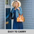 thumbnail image 6 of Pioneer Flower Floral Print Pattern Drawstring Lunch Bag Women - Drawstring Lunch Bag Insulated for Work Office - Stain-Resistant Large Lunchbags for Women with Multi-Pockets, 6 of 6