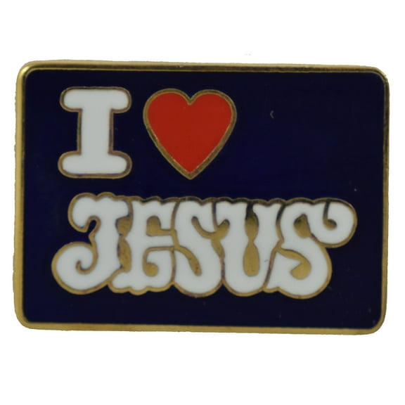 I LOVE JESUS PIN