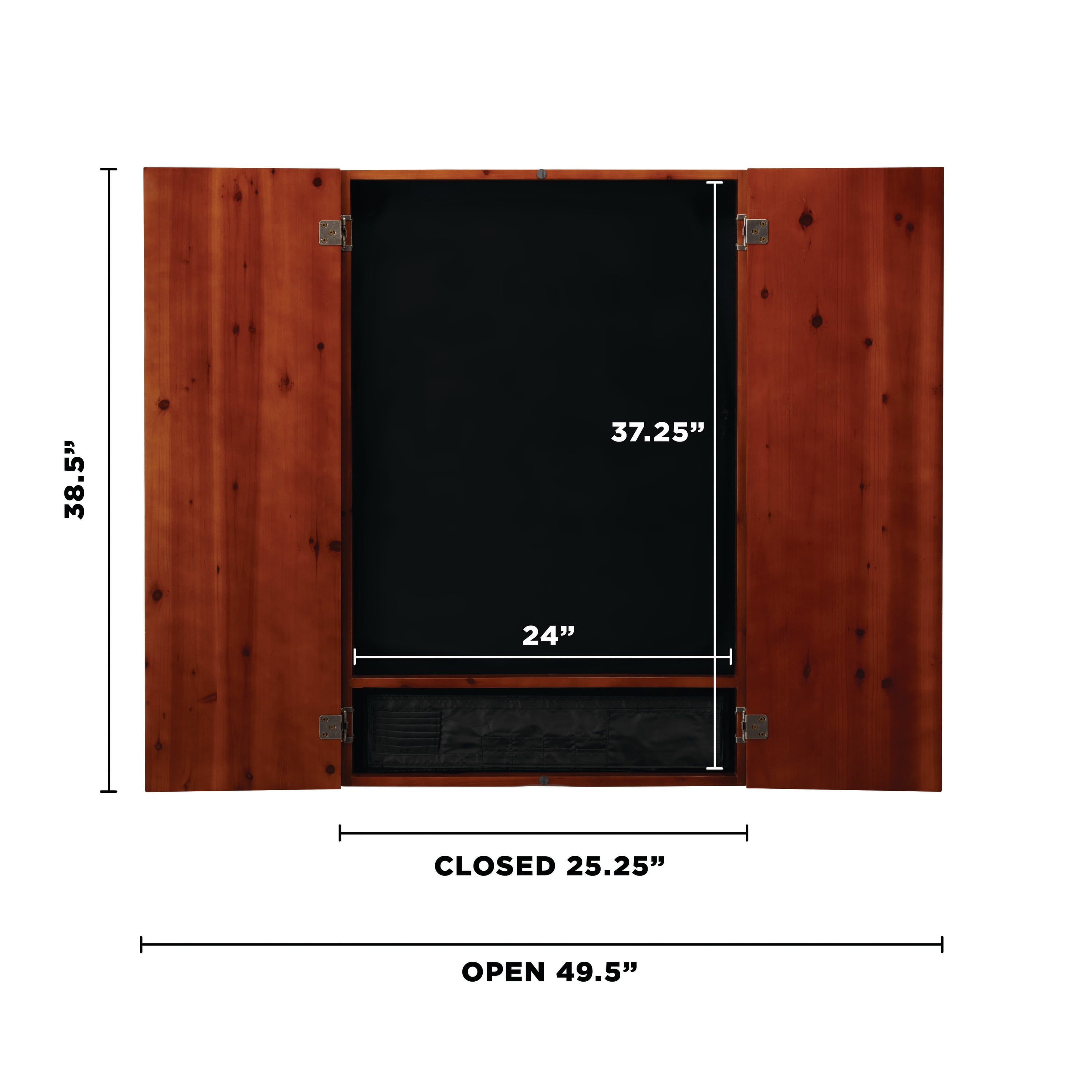 Viper 787 Electronic Dartboard, Metropolitan Cinnamon Cabinet & Shadow Buster Dartboard Light Bundle