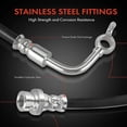 thumbnail image 4 of A-Premium Rear Passenger Brake Hydraulic Hose Compatible with Select Kia Models - Soul 2014 2015 2016 2017 2018 2019 - Replace# 58738B2300, 4 of 8