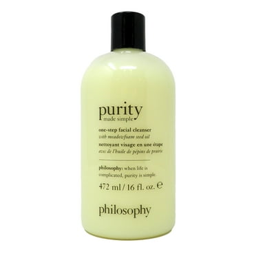 Philosophy Purity Made Simple OneStep Facial Cleanser 16oz  472ml