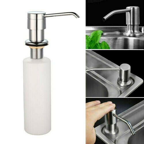 With 300 mL bottle Soap Dispenser for Kitchen Sink Stainless Steel 