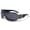 Matte Black, variant on Fashion Men Sunglasses Shield Metal Single Lens Black Shades