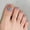 Style-5, variant on 4th of July Press  Toenails Short Square   Nails with  | Flower Design Independence Day Toenail Press ons Glossy Stick  Toenails for Women Red False Toenail Art   Supplies