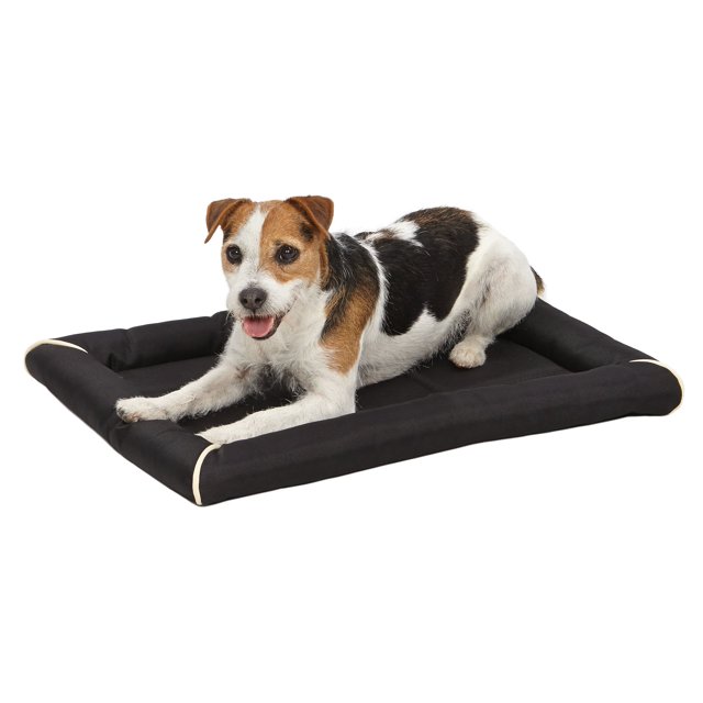 Lit pour Animaux de Compagnie Maxx, Résistant à l'Eau, Polyester Noir, 24 Po -40524-BK