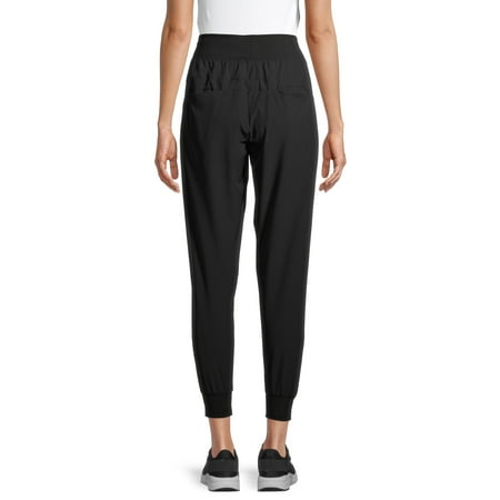 Apana - Apana Women's Athleisure Stretch Woven Joggers Pant with Ribbed ...