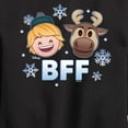 thumbnail image 3 of Disney Emoji - Kristoff Sven Bff - Toddler And Youth Crewneck Fleece Sweatshirt, 3 of 5