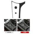 thumbnail image 4 of 3pcs Carbon Fiber Interior Multimedia Box Frame Button Cover Fit for  MX5 ND Roadster ND 20162020, 4 of 8