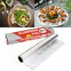 thumbnail image 1 of Rollo de papel de aluminio para catering de cocina | Envoltura de alimentos de alta resistencia | Apto para horno, barbacoa, congelador | Papel de aluminio para hornear y cocinar | Caja a prueba de, 1 of 6