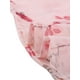 thumbnail image 5 of Mini Vestido Chifón Allegra K Manga Larga Rosa S, 5 of 6