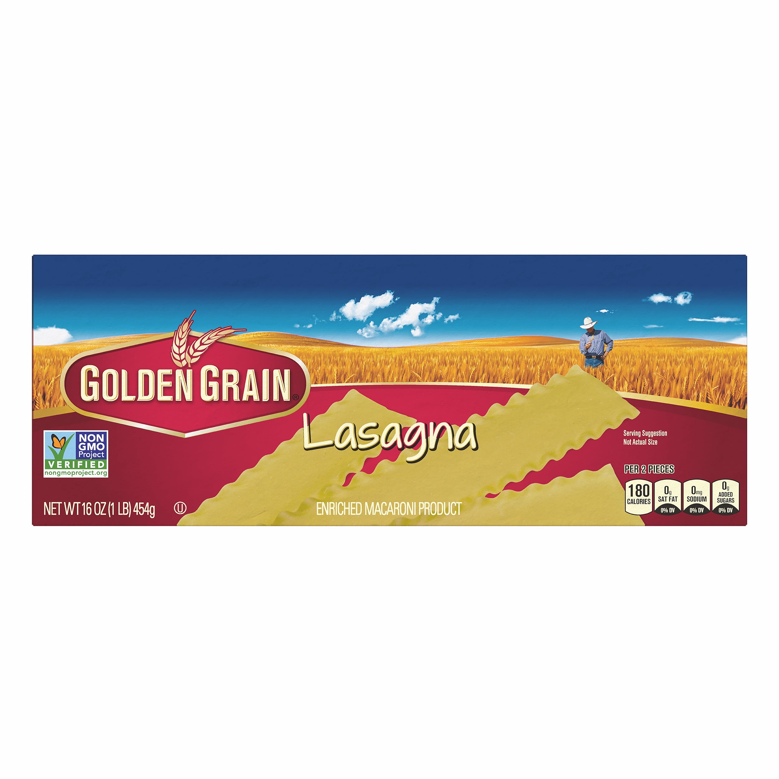 (4 pack) Golden Grain Lasagna, 16 oz