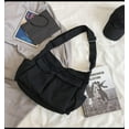 thumbnail image 6 of Kukuzhu Women Men Crossbody Shoulder Bag Large Hobo Bag with Multiple Pockets Canvas Messenger Tote Bag for Women and Men, 6 of 7