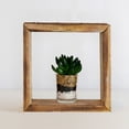 thumbnail image 5 of Ekena Millwork Set of 3, Square, Open Back, Vintage Farmhouse Shadow Box Shelves, Barnwood Decor Collection, Driftwood Blue, 5 of 13