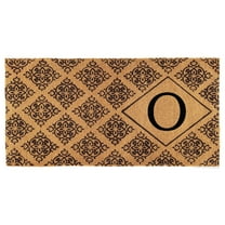 Calloway Mills Regency Monogram Outdoor Doormat 3' x 6' x 1.5" (Letter O)