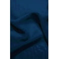 thumbnail image 5 of Cortina de cocina de 3 piezas, color azul marino, de lujo, de gasa transparente con bolsillo para barra, filtrado de luz, paneles de 2 niveles y cenefa a juego para decoración de cocina y baño k66, 5 of 5