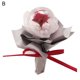 thumbnail image 1 of Torkade blommor simulerade portabla plast mini torkade blommor bukett bollar DIY leksaker Red, 1 of 5